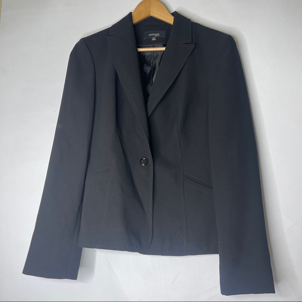 Black Jones New York Blazer 8 Used